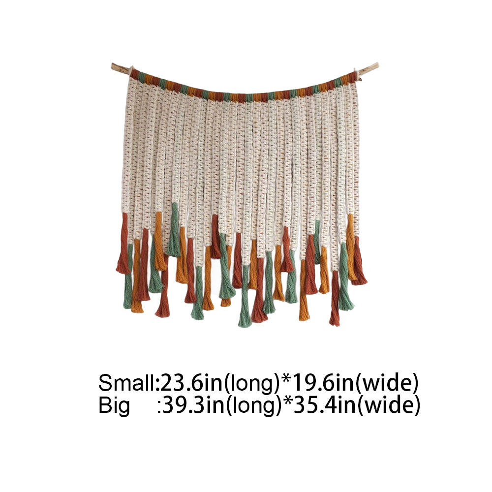 Hand-Woven Tassel Wall-Hung Tapestries For Home Decoration