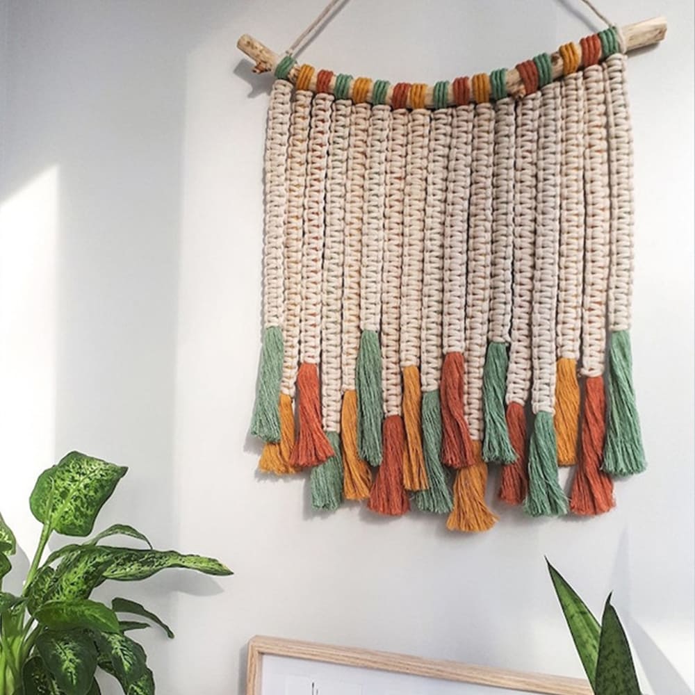 Hand-Woven Tassel Wall-Hung Tapestries For Home Decoration