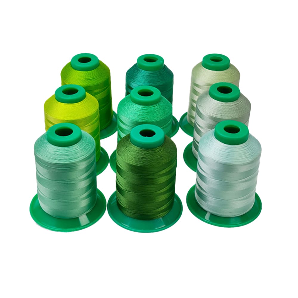 Green Hand-Woven Thread 3-Strand &9-Strand And 15-Strand Diy Jewelry Accessories