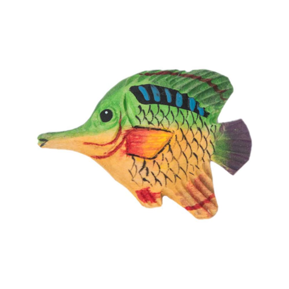 Wooden Carved Magnetic Refrigerator Stickers Home Decor Handicrafts