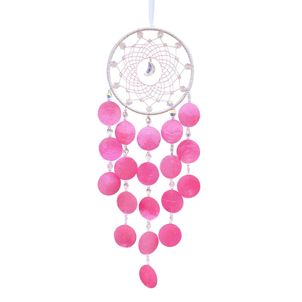 Crystal Dream Catcher Prism Wind Chime Hanging Sun Catcher Pendant Home Decoration Healing Gift