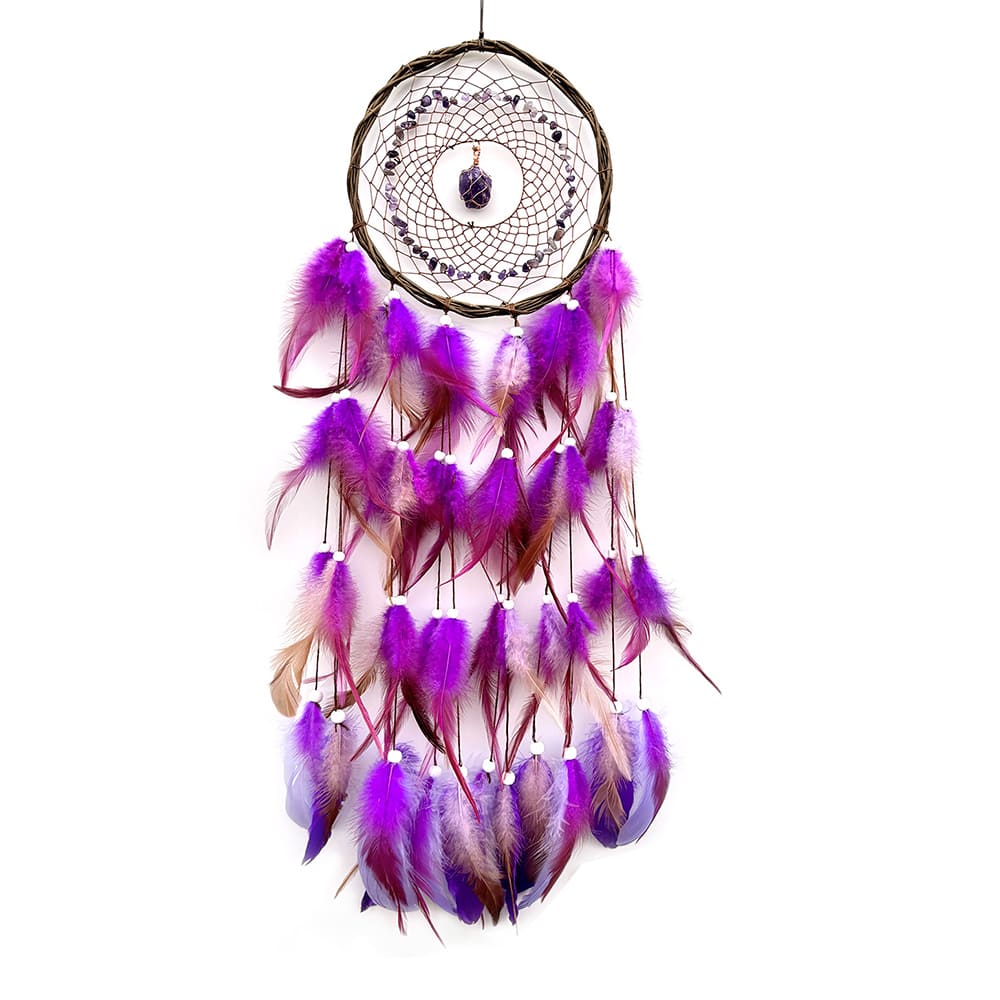 Crystal Manson Dream-Catching Net Wicker Hand-Woven Room And Living Room Handicrafts
