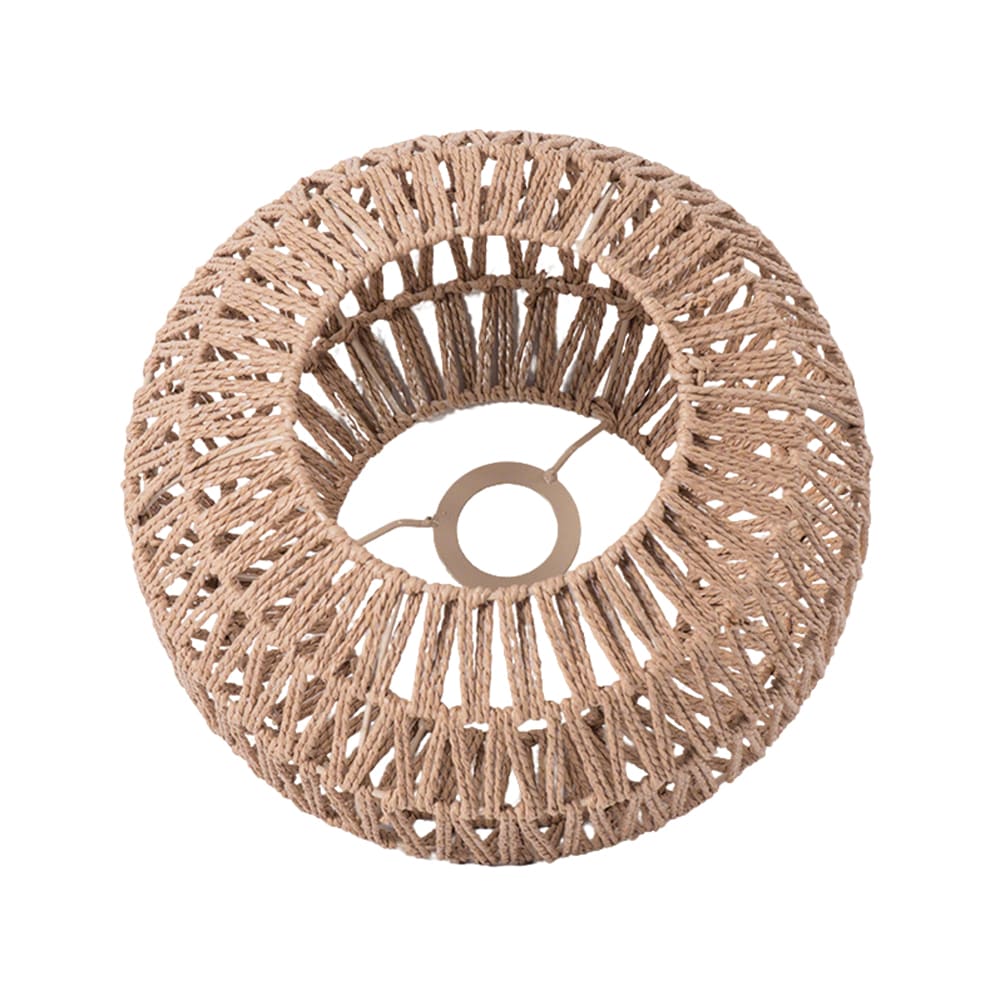 Woven Paper Rope Lamp Shade Rattan Pendant Light Shade