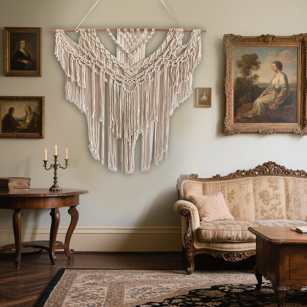 Bohemian Tapestries Hand-Woven Tapestriestassel Wall Decorations