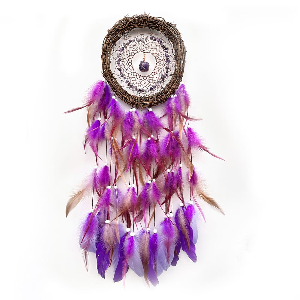 Crystal Fujimori Dream Catcher Rattan Hand-Woven Room And Living Room Handicrafts