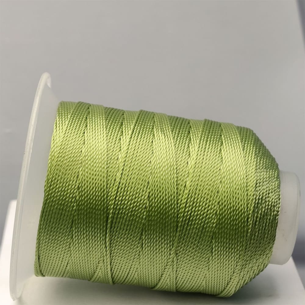 Green Hand-Woven Thread 3-Strand &9-Strand And 15-Strand Diy Jewelry Accessories