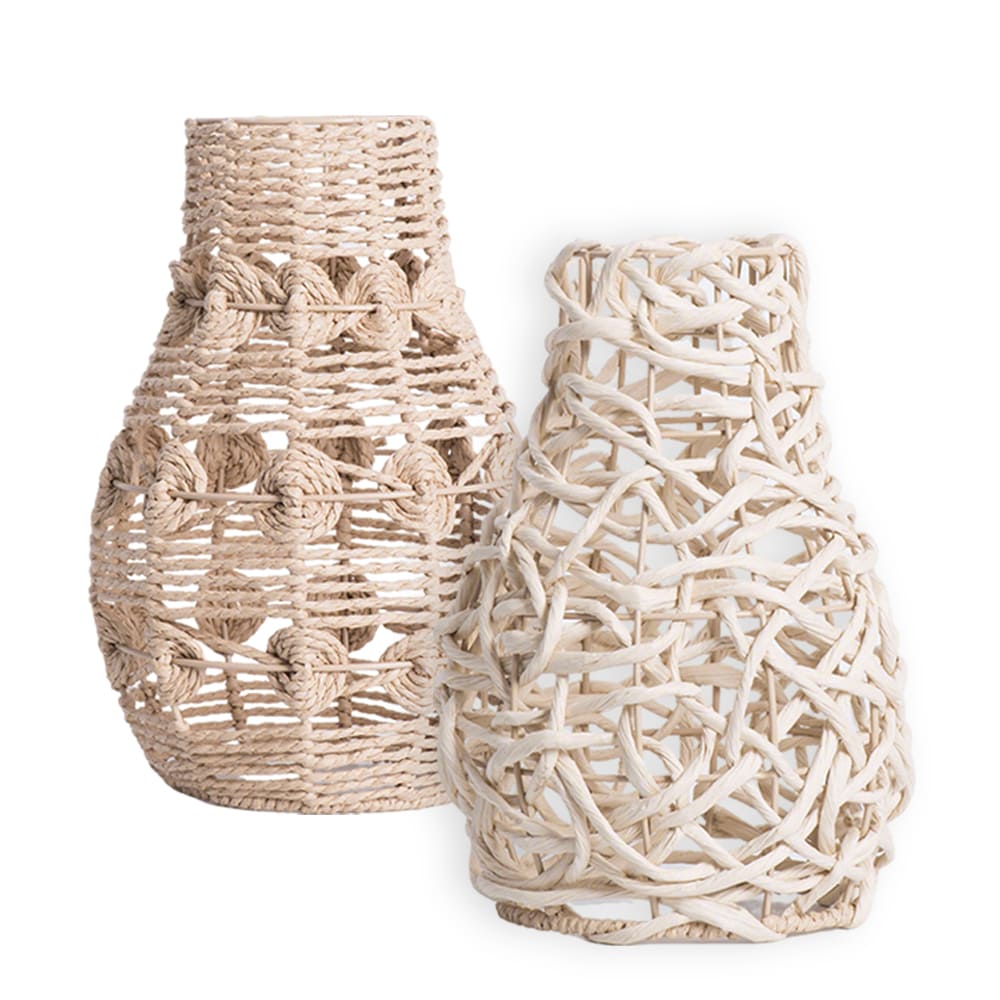 Lampshade for Cover Table Lamp Rattan Decor Retro Lampshade