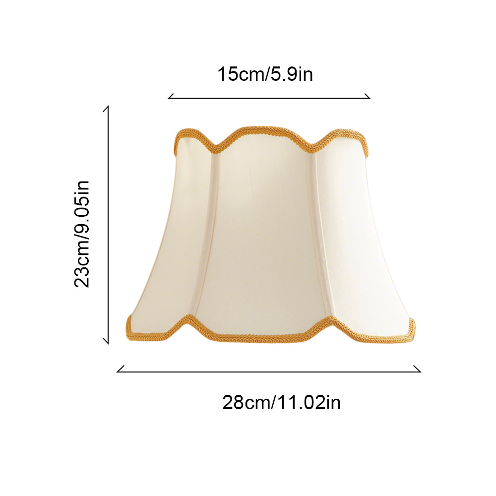Linen Fabric Lamp Shade Handmade Table Lamp Floor Lamp Living Room