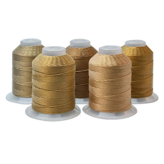 Yellow Hand-Woven 3-Stran & 9-Strand & 15-Strand Diy Jewelry Accessories