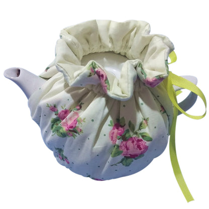 Kitchen Tea Cozy, Tea Pot Dust Cover, Cotton Tea Cosy Decorative Tea Pots Cozy with Insulation Pad for Housewife, Friend, Mom