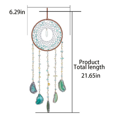 Raw Stone Agate Crystal Crushed Stone Sunshine Dream Catcher & Sunshine Catcher Decoration