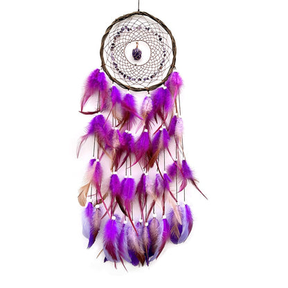 Crystal Manson Dream-Catching Net Wicker Hand-Woven Room And Living Room Handicrafts