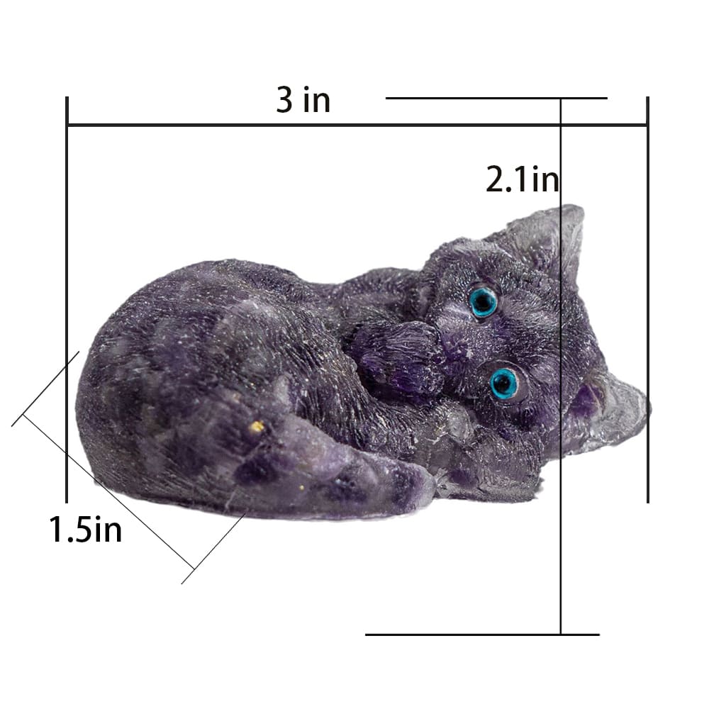 Handmade Crystal Gravel Resin Ornaments Desktop Decor