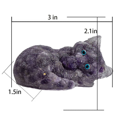 Handmade Crystal Gravel Resin Ornaments Desktop Decor