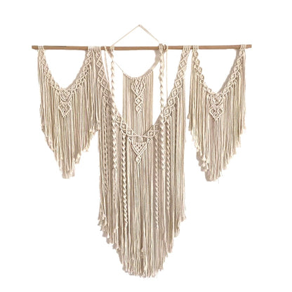 Bohemian Tapestries Hand-Woven Tapestriestassel Wall Decorations