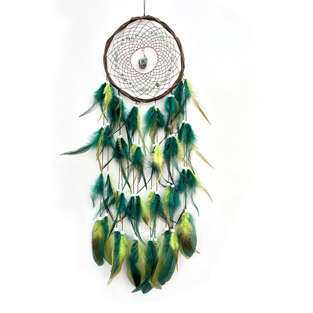 Crystal Manson Dream-Catching Net Wicker Hand-Woven Room And Living Room Handicrafts