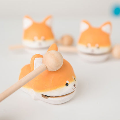 Hand-Carved Wooden Fish Ornaments, Animal Mood Relief Ornaments
