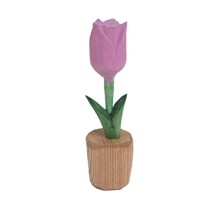 Wood Carved Sunflower Healing Style Handicraft Flower Ornaments
