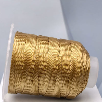 Yellow Hand-Woven 3-Stran & 9-Strand & 15-Strand Diy Jewelry Accessories