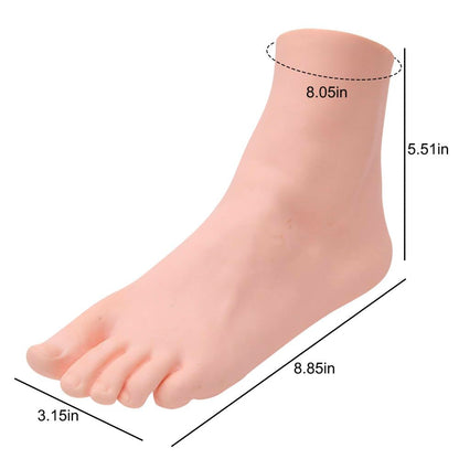 Lifelike Manikin Feet Lifesize Female Mannequin Foot