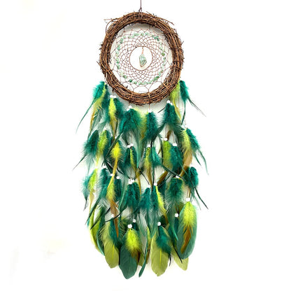Crystal Fujimori Dream Catcher Rattan Hand-Woven Room And Living Room Handicrafts