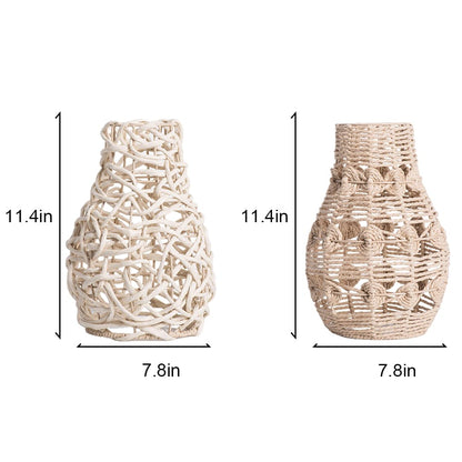 Lampshade for Cover Table Lamp Rattan  Decor Retro Lampshade